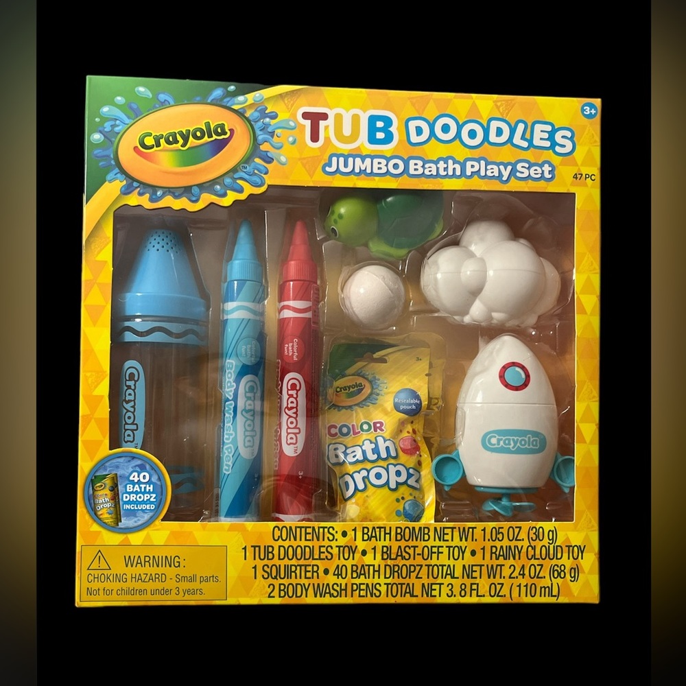 Crayola Jumble Bath Set